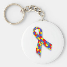 Autism_Awareness_Ribbon Porte-clef