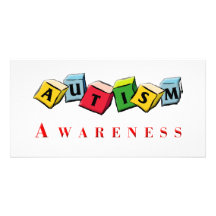 Autisme Awaress Cartes De Vœux Avec Photo