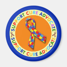 Autisme d'avocat de traitement de soutien magnets pour réfrigérateur