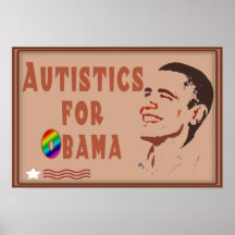 Autistics pour l'affiche d'Obama