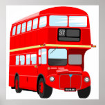 Autobus de Londres Poster