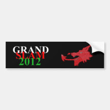 Autocollant 2012 de Grand Chelem de Gallois Autocollant Pour Voiture