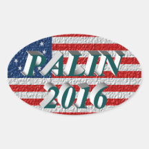 Autocollant 2016, 3D bleu-vert, Betsy Ross de PALI