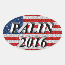 Autocollant 2016, 3D noir, Betsy Ross de PALIN