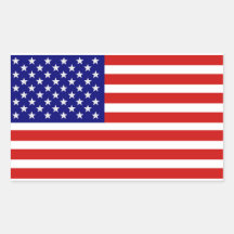 Autocollant américain de drapeau des Etats-Unis