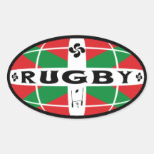 Autocollant Basque de rugby