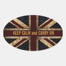autocollant BRITANNIQUE grunge de drapeau