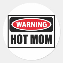 Autocollant CHAUD d'avertissement de MAMAN