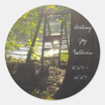 Autocollant commémoratif, joie Baldwin de destin