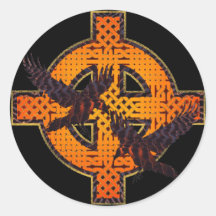 Autocollant croisé de Viking