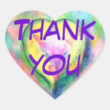 Autocollant d'amour et de gratitude