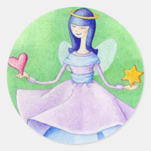 Autocollant d'ange