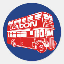 Autocollant d'autobus de Londres