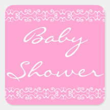 Autocollant de baby shower