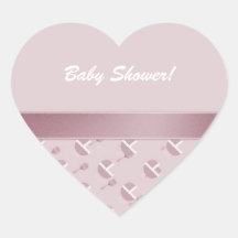 Autocollant de baby shower