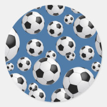 Autocollant de ballons de football du football