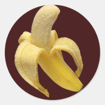 Autocollant de banane
