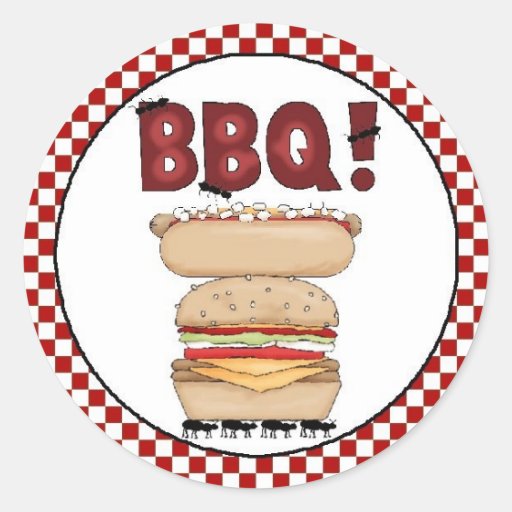 Autocollant de BBQ de jardin