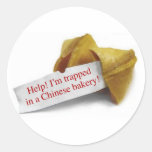 Autocollant de biscuit de fortune