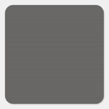 Autocollant de carré de gris de charbon de bois