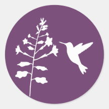 Autocollant de colibri