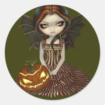 Autocollant "de crépuscule de Halloween"