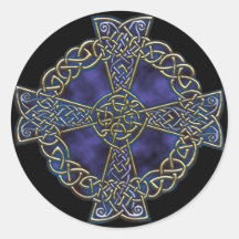 Autocollant de croix celtique