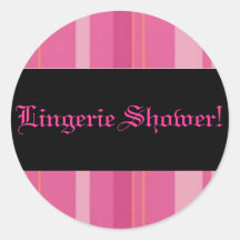 Autocollant de douche de lingerie