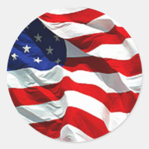 Autocollant de drapeau des Etats-Unis et joint d'e