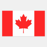 Autocollant de drapeau du Canada