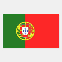 Autocollant de drapeau du Portugal