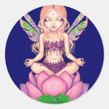 Autocollant "de fée de Lotus"