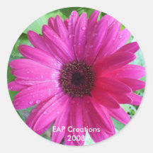 Autocollant de fleur