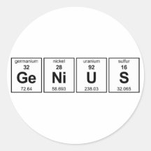 Autocollant de génie