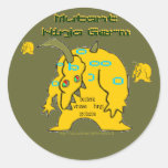 Autocollant de germe de Ninja de mutant pour des c