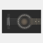 Autocollant de guitare acoustique