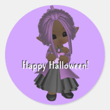 Autocollant de Halloween Cuties