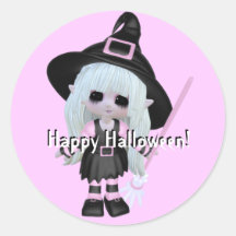 Autocollant de Halloween Cuties