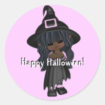 Autocollant de Halloween Cuties