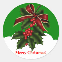 Autocollant de Joyeux Noël