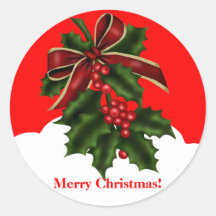 Autocollant de Joyeux Noël