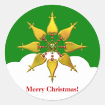 Autocollant de Joyeux Noël