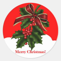 Autocollant de Joyeux Noël