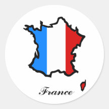 Autocollant de la France
