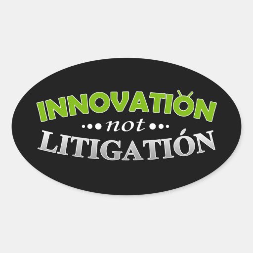 Autocollant de litige d'innovation PAS