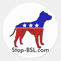 Autocollant de logo d'Arrêt-BSL