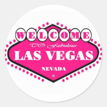 Autocollant de logo de Las Vegas de roses indien