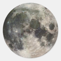 Autocollant de lune