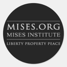 autocollant de Mises.org