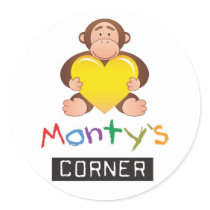 Autocollant de Monty autocollants